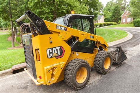 biggest cat track skid steer